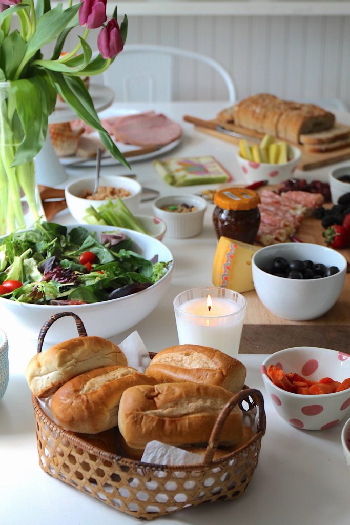 No-cook Easter table